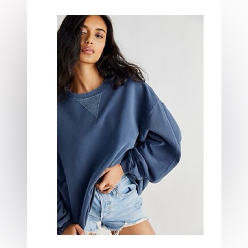 Free People Over and Out Sweatshirt Size XL